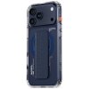 Etui Skinarma Haxa do iPhone 17 Pro Max  Magnetic Charging + Grip Stand niebieski